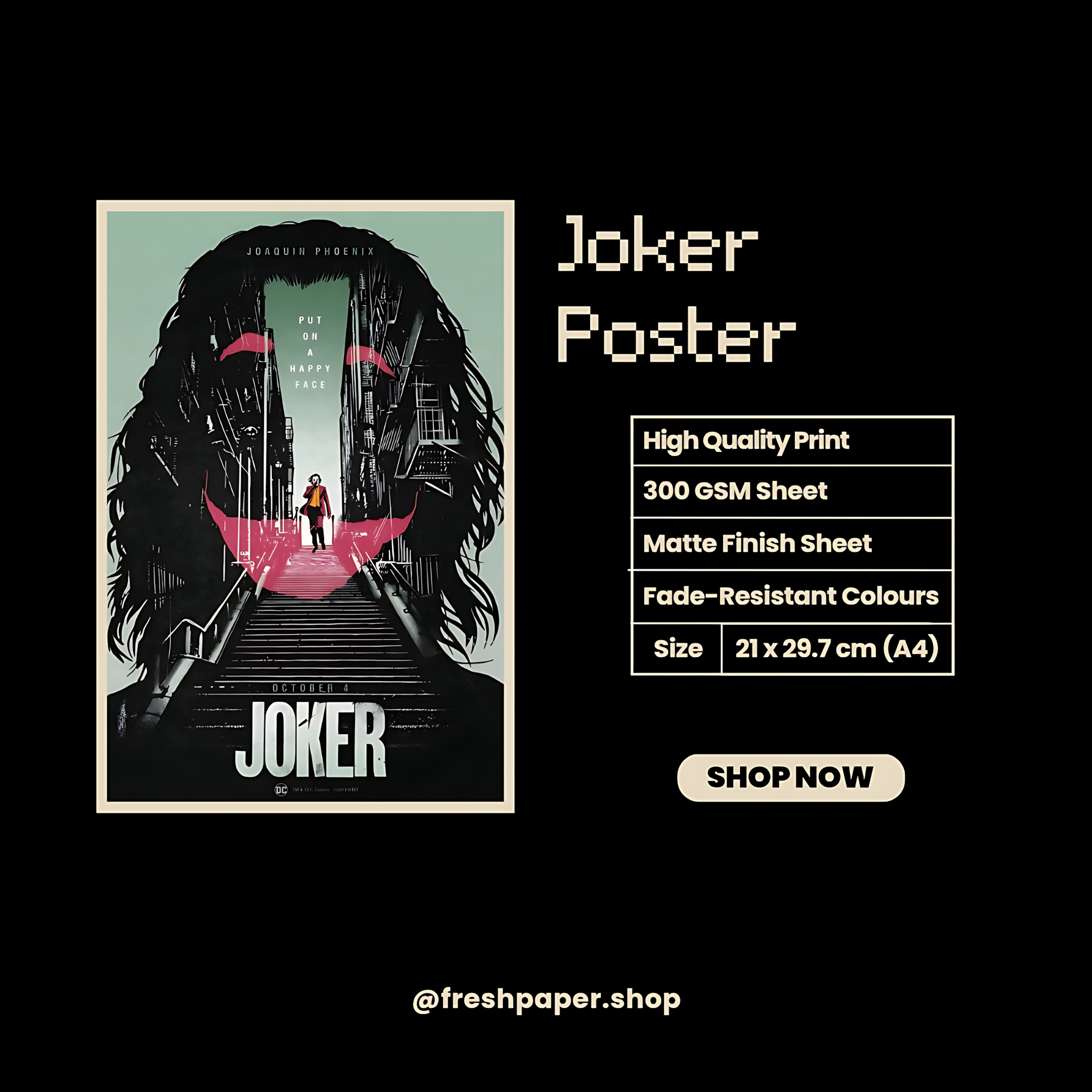Joker Poster #1 | Joker | DC