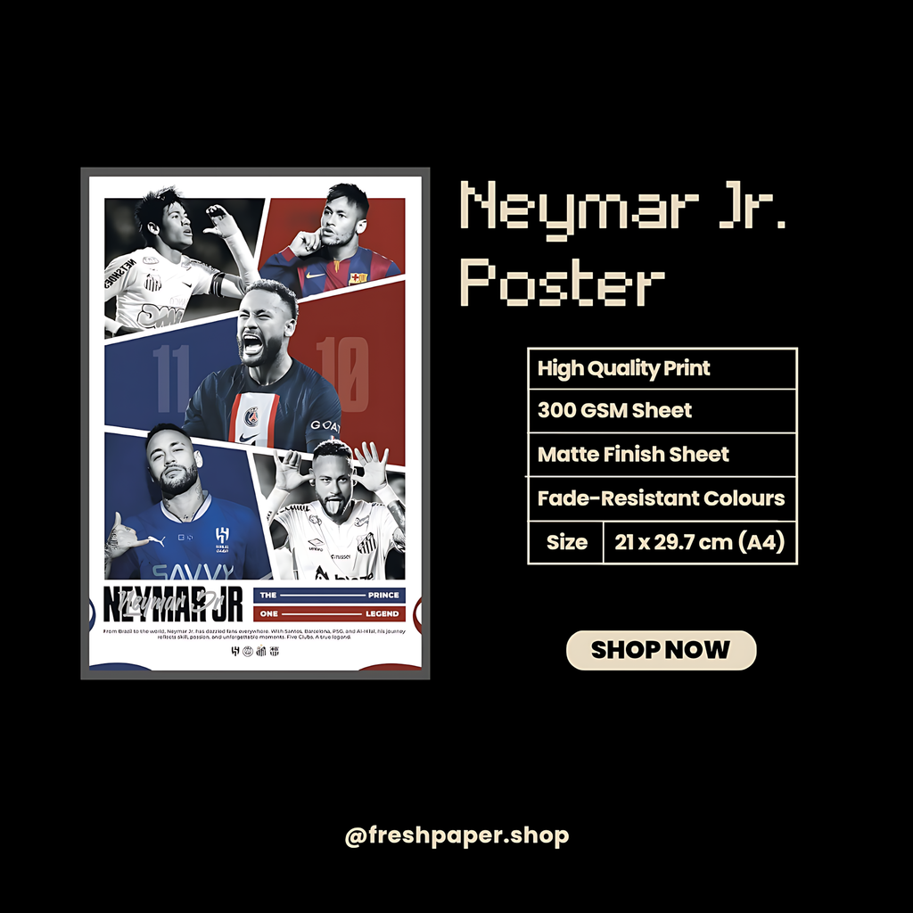 Neymar Jr. Poster #1 | Football | Sports