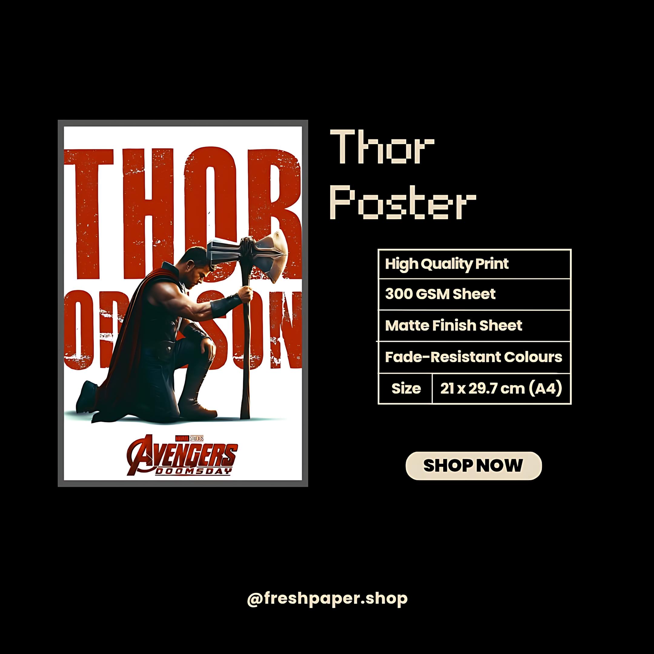 Thor Poster #1 | Thor | Marvel