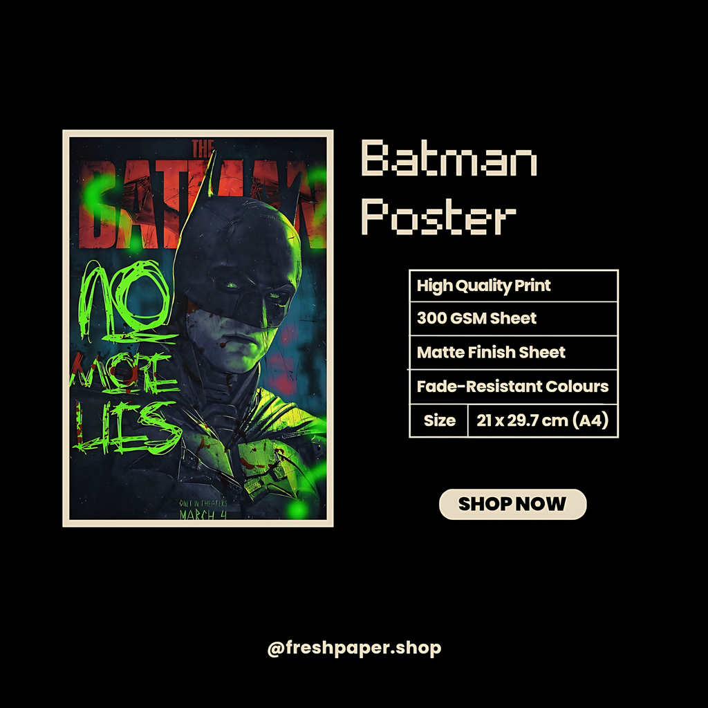 Batman Poster #3 | The Batman | DC