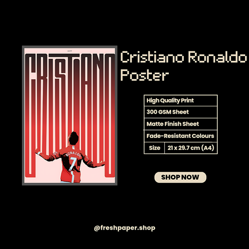 Christiano Ronaldo Poster #4 | Football | Sports