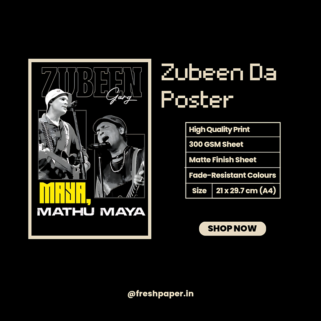 Zubeen Da Poster #4 | SInger | Celebrity